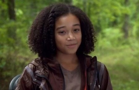Amandla as Rue in The Hunger Games